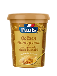 Golden Honeycomb Premium Custard
